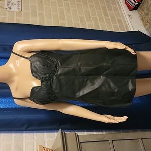 Leather skirt- Pretty Little Things